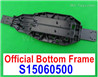 Subotech BG1525 Chassis, Bottom frame for the BG1525 Car. S15060500. Plastic material.